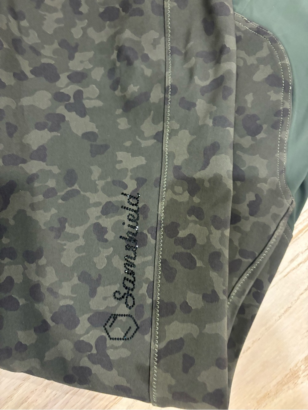 Samshield RARE knee patch camo breeches NWOT - Picture 2 of 6